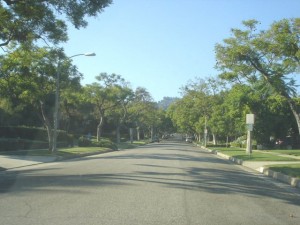 Beverly Hills Residential Street