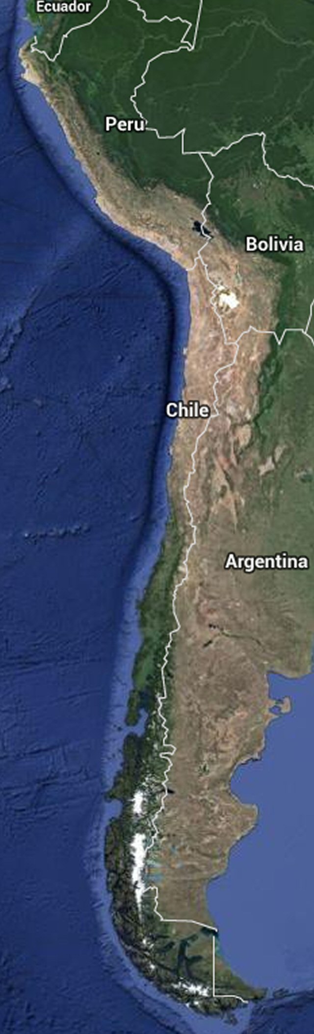 The Andes region