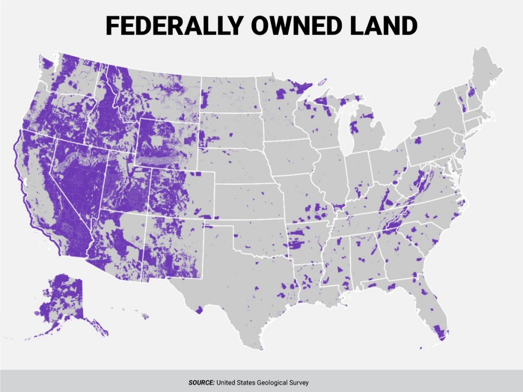 Federal Land Map